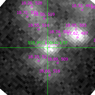 M31-004443.57 in filter R on MJD  58375.120
