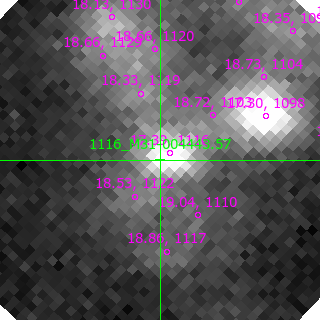 M31-004443.57 in filter R on MJD  58433.090