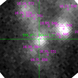 M31-004443.57 in filter R on MJD  58696.300