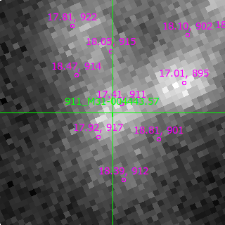 M31-004443.57 in filter R on MJD  60290.100