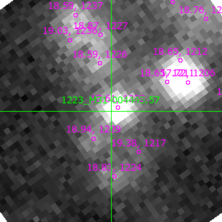 M31-004443.57 in filter V on MJD  58812.080