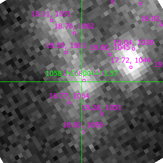 M31-004443.57 in filter V on MJD  59077.200