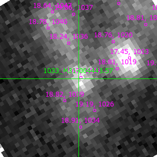 M31-004443.57 in filter V on MJD  59131.090