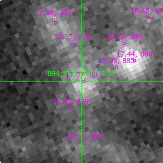 M31-004443.57 in filter V on MJD  60251.010