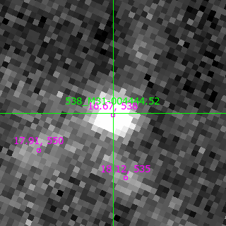 M31-004444.52 in filter I on MJD  57958.290