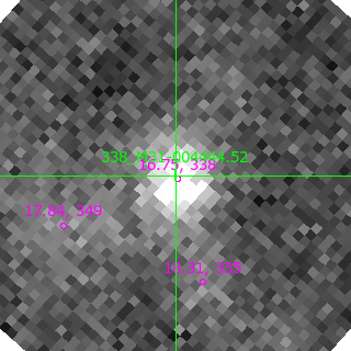M31-004444.52 in filter I on MJD  58403.080