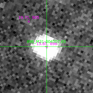 M31-004507.65 in filter I on MJD  57958.290