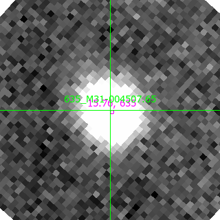 M31-004507.65 in filter I on MJD  58403.080