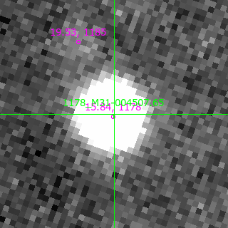 M31-004507.65 in filter R on MJD  57633.320