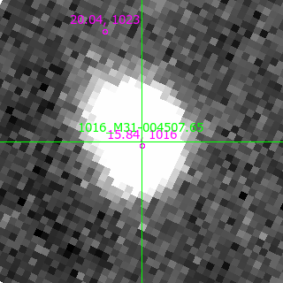 M31-004507.65 in filter R on MJD  57928.370
