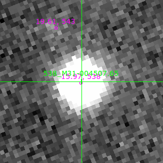 M31-004507.65 in filter R on MJD  60498.300