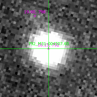 M31-004507.65 in filter V on MJD  57310.080