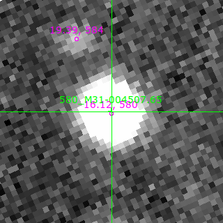 M31-004507.65 in filter V on MJD  60533.320