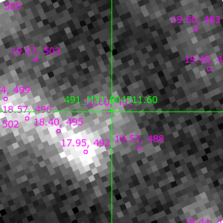 M31-004511.60 in filter B on MJD  60202.180