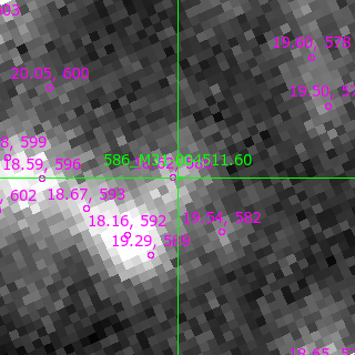 M31-004511.60 in filter B on MJD  60292.130