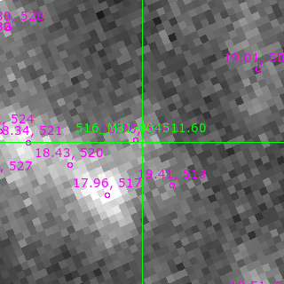 M31-004511.60 in filter B on MJD  60533.320