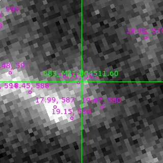 M31-004511.60 in filter B on MJD  60651.090
