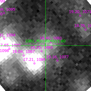M31-004511.60 in filter R on MJD  58695.340