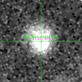 M31-004518.76 in filter B on MJD  57928.370