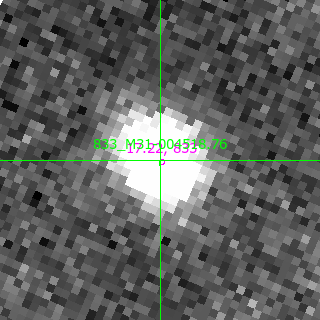M31-004518.76 in filter B on MJD  58043.060