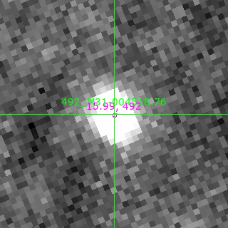 M31-004518.76 in filter I on MJD  60594.050