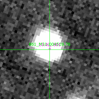 M31-004518.76 in filter R on MJD  57633.320