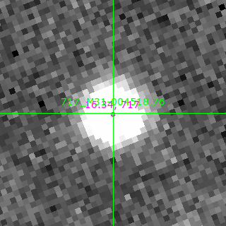 M31-004518.76 in filter R on MJD  60498.300