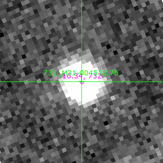 M31-004518.76 in filter R on MJD  60564.200