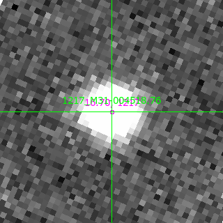 M31-004518.76 in filter V on MJD  57958.290