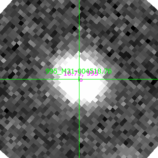 M31-004518.76 in filter V on MJD  58403.080