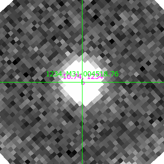 M31-004518.76 in filter V on MJD  58671.380