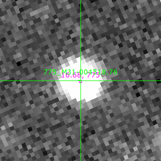 M31-004518.76 in filter V on MJD  60533.320