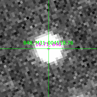 M31-004518.76 in filter V on MJD  60651.090