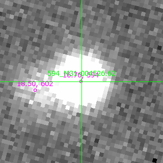 M31-004526.62 in filter B on MJD  57309.140