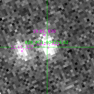 M31-004526.62 in filter B on MJD  60555.180