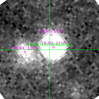 M31-004526.62 in filter R on MJD  58812.100