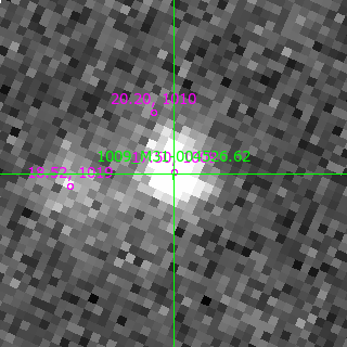 M31-004526.62 in filter V on MJD  57958.320