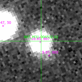 M31-004532.62 in filter B on MJD  60292.130