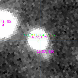 M31-004532.62 in filter I on MJD  60172.320