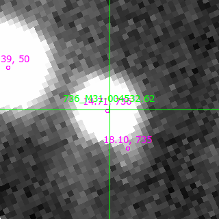 M31-004532.62 in filter I on MJD  60251.080