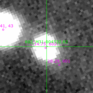 M31-004532.62 in filter I on MJD  60594.050