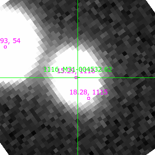 M31-004532.62 in filter R on MJD  58779.100