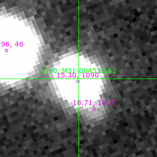 M31-004532.62 in filter R on MJD  60651.090