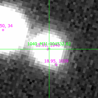 M31-004532.62 in filter V on MJD  57310.080
