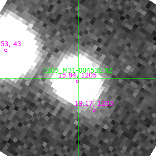 M31-004532.62 in filter V on MJD  58316.260