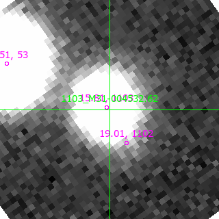 M31-004532.62 in filter V on MJD  58779.100