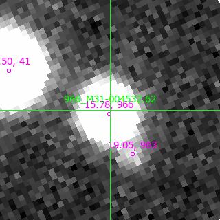 M31-004532.62 in filter V on MJD  60172.320
