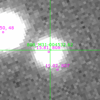 M31-004532.62 in filter V on MJD  60498.300