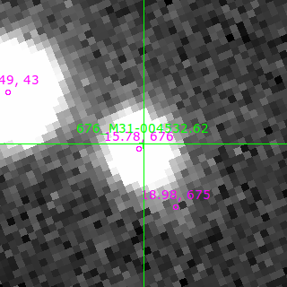 M31-004532.62 in filter V on MJD  60594.050