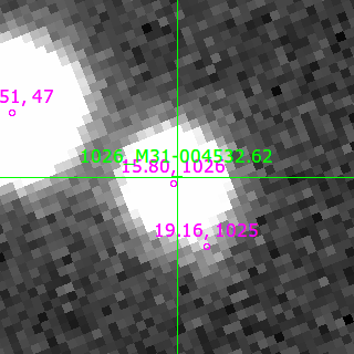 M31-004532.62 in filter V on MJD  60651.090